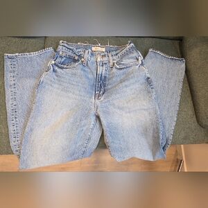 Madewell The Perfect Vintage Straigh Jean Size 25